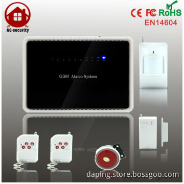 Wireless GSM/SMS 433/315MHz Home Alarm System with Voice Prompt